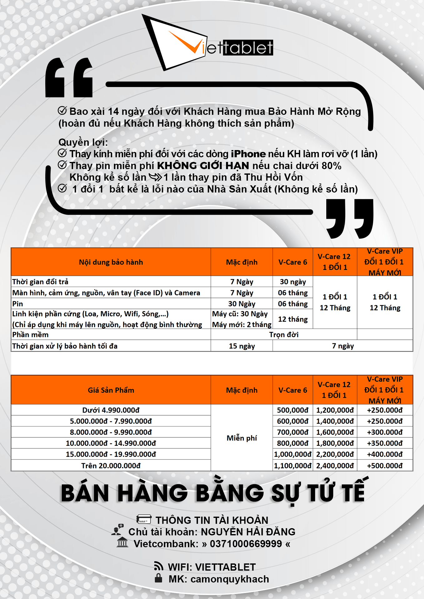 bảo hành mở rộng