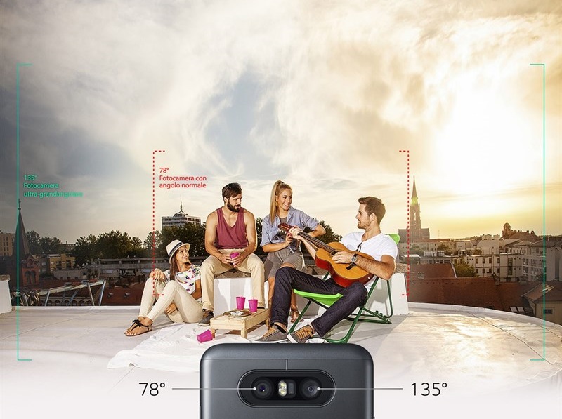 Camera kép của LG Q8