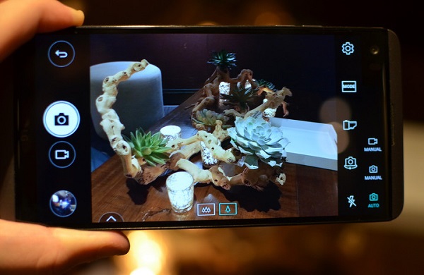 Giao diện chụp ảnh trên LG V20 chính hãng
