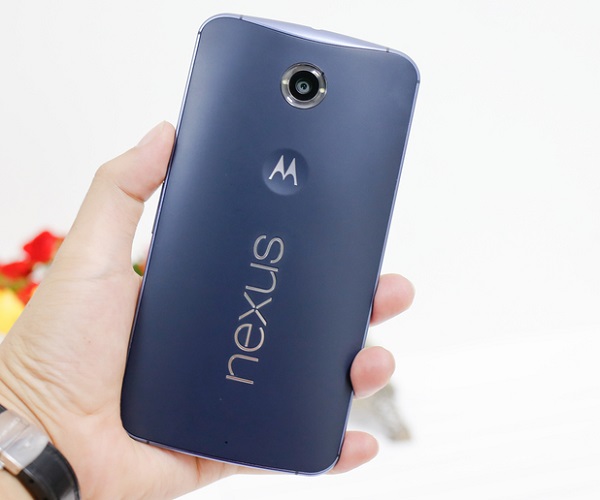  Nexus 6 thiết kế lưng