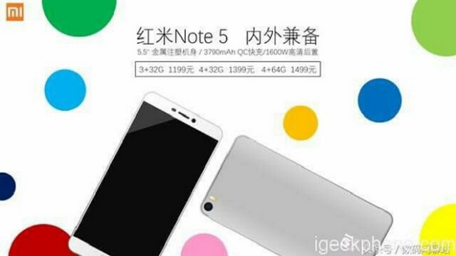 giá bán Xiaomi Redmi Note 5