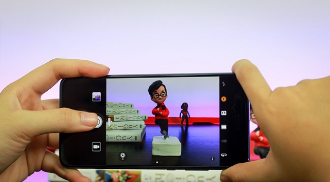 Giao diện camera Huawei 10 Plus