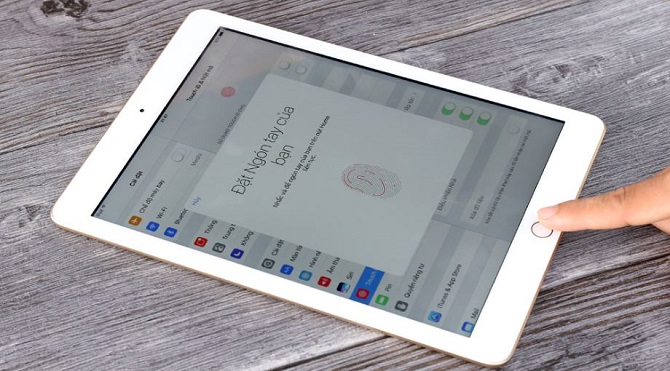 Touch ID trên iPad 2017 Cũ
