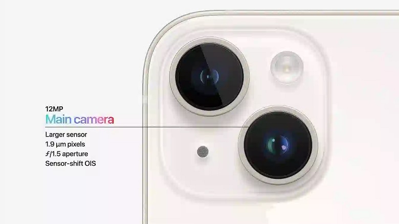 camera iPhone 14 