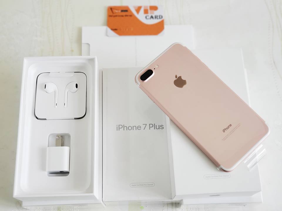 mở hộp iPhone 7 Plus 128GB CPO 