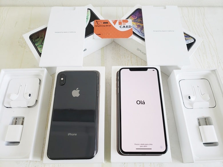 Mở hộp iPhone XS Max 64GB Chưa Active