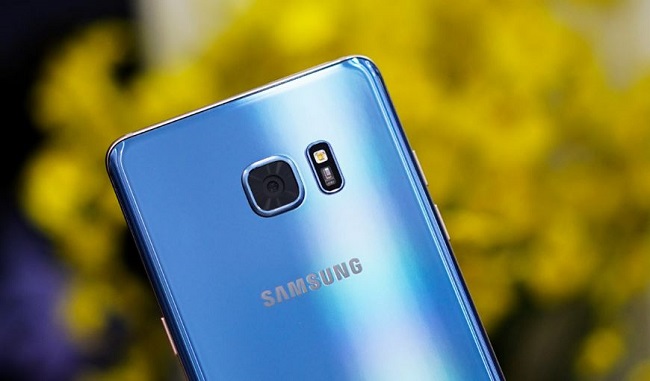 Camera Samsung Galaxy Note FE