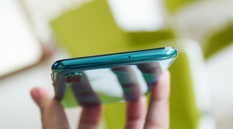 cạnh trên của Samsung Galaxy A50s chính hãng