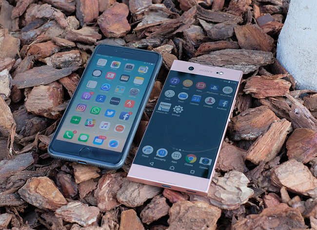 Sony Xperia XA1 Ultra vs iPhone 7 Plus