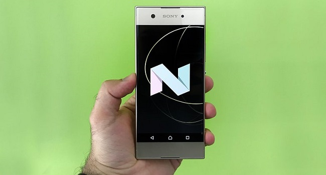 Sony Xperia XA1 chạy Android v7.0