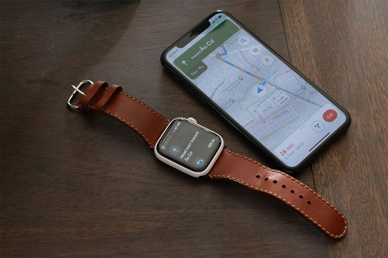 google maps iwatch