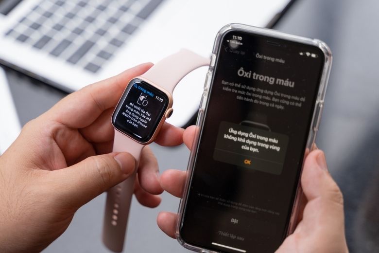 APPLE watch series 6 không đo Sp02 được