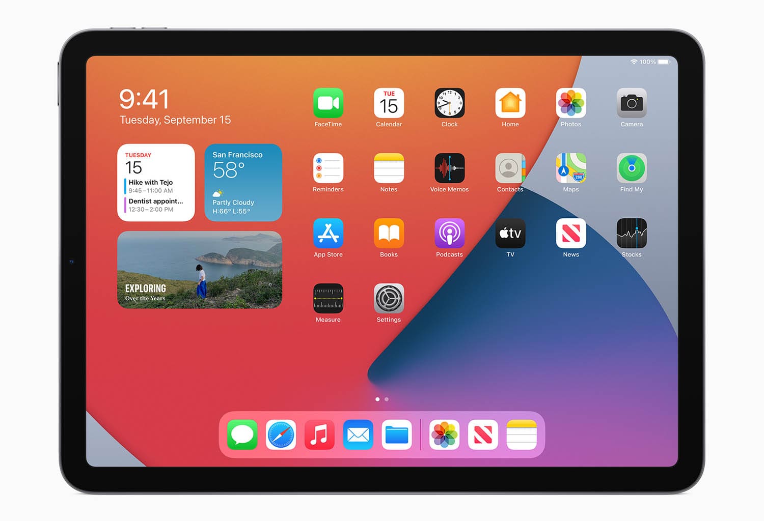 iPad air 4 màn hình