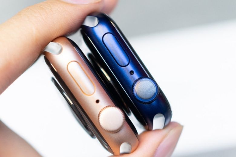 Apple watch SE xanh vàng