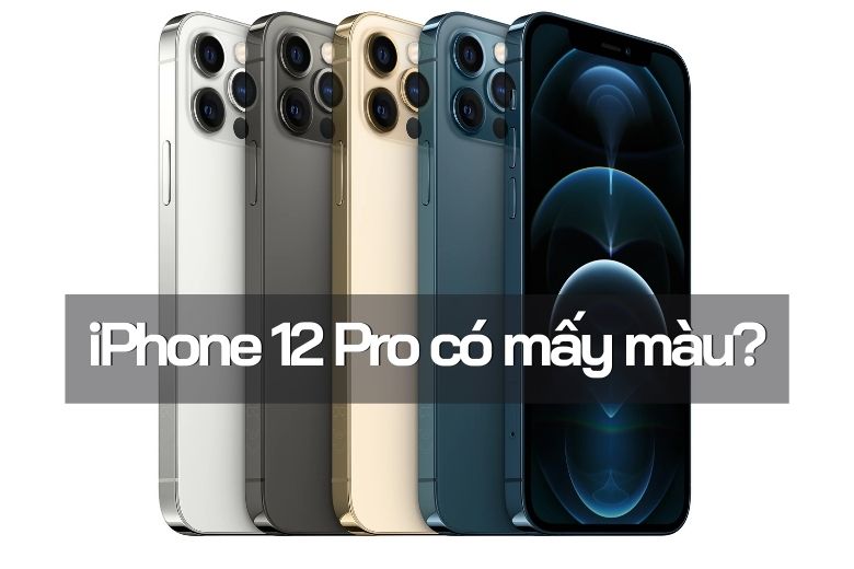 iPhone 12 Pro có mấy màu