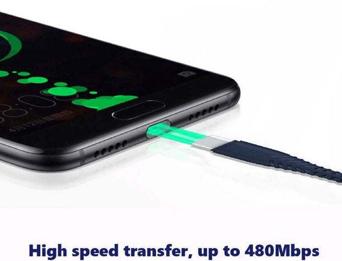 Sạc nhanh trên cáp USB Type C Umetravel C2-TC 