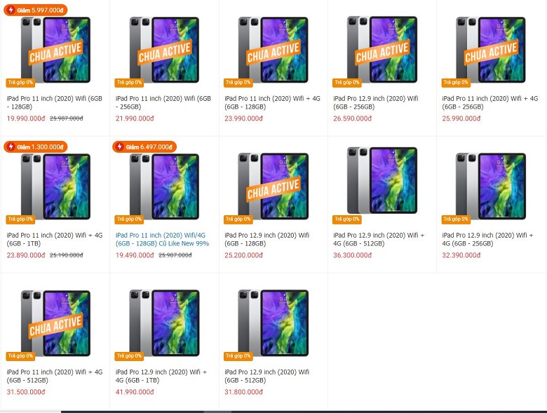 đặt mua ipad pro 2021 