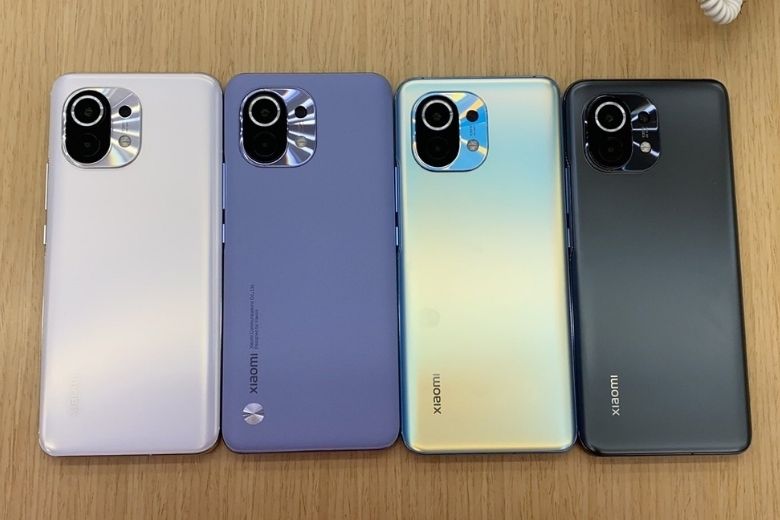 ngoại hình xiaomi mi 11