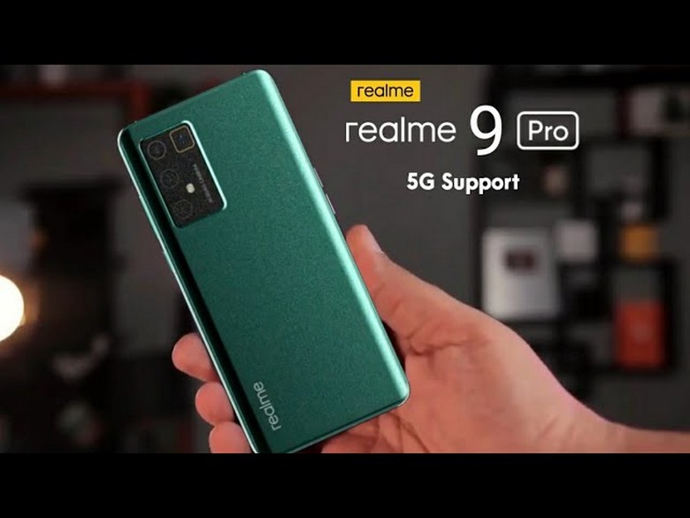 thiết kế Realme 9 pro