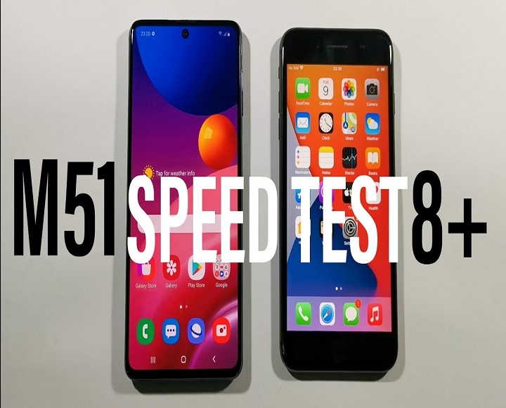 m51 vs iphone x