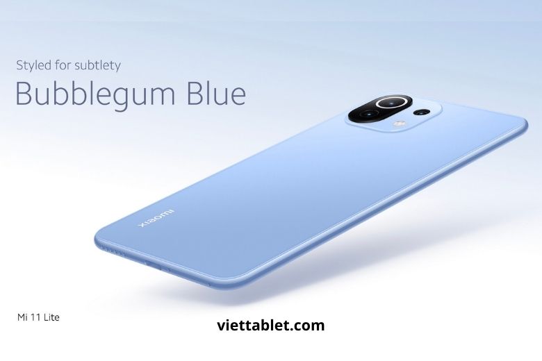 xiaomi mi 11 lite màu xanh dương