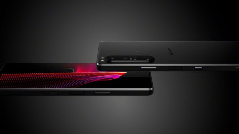 mặt lưng Xperia 1 III 