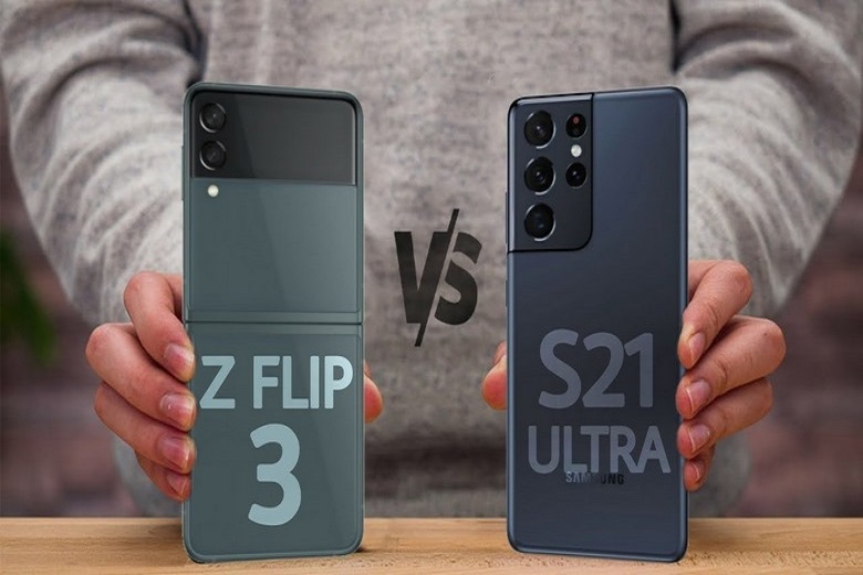  So sánh Samsung Galaxy Z Flip 3 Vs Samsung Galaxy S21 Ultra: Flagship nào đẳng cấp hơn?