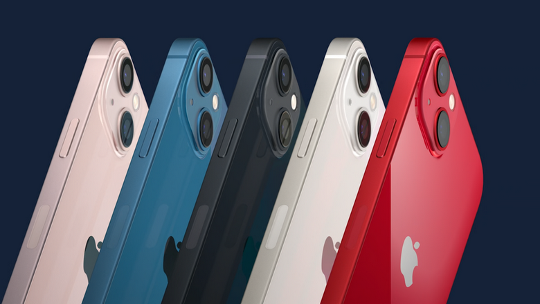 màu sắc iPhone 13 Mini