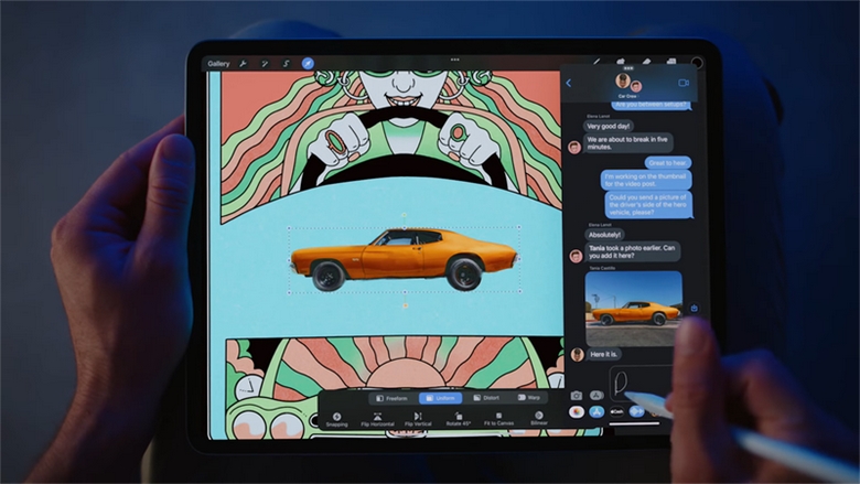 tương thích cao với Apple Pencil, Magic KeyBoard