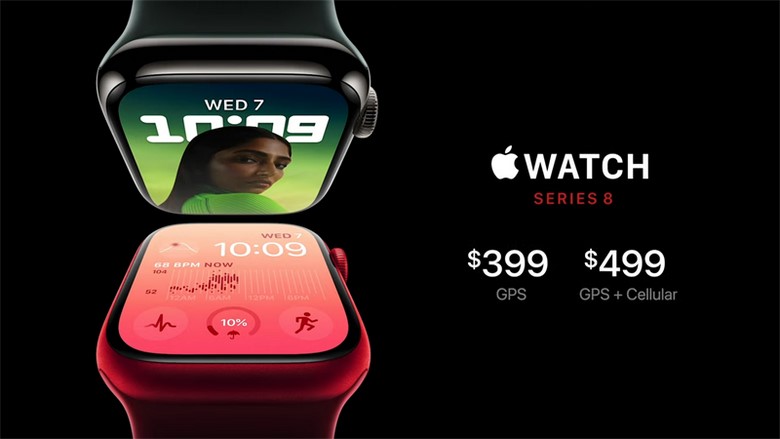Giá bán Apple Watch Series 8 
