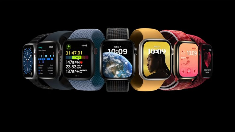 màn hình Apple Watch Series 8 