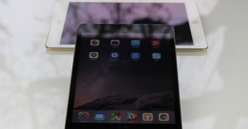Cấu hình iPad Mini 3 hay iPad Air 2