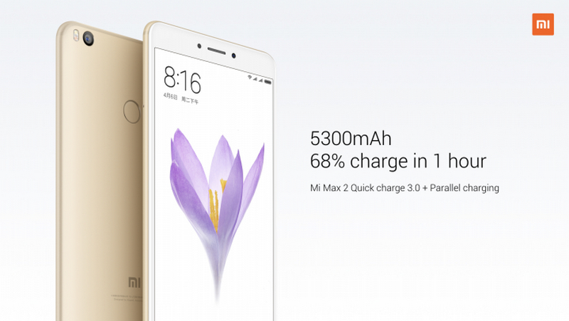 Xiaomi Mi Max 2 thiết kế