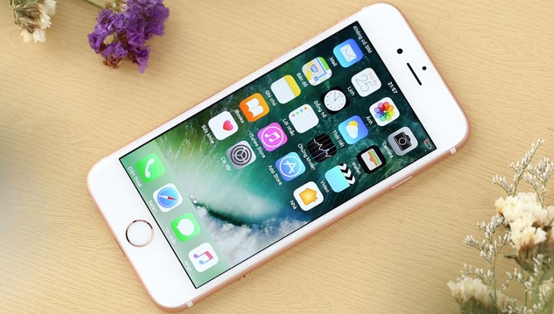 Màn hình iPhone 6S vàng hồng