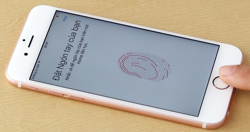 Touch ID iPhone 6s vàng hồng