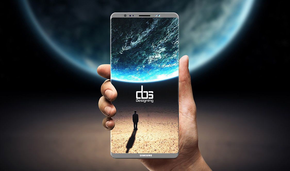 Samsung Galaxy Note 8 sẽ có màn hình vô cực