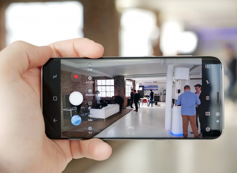 Cách test Samsung Galaxy S8 cũ: Chụp, quay phim thử