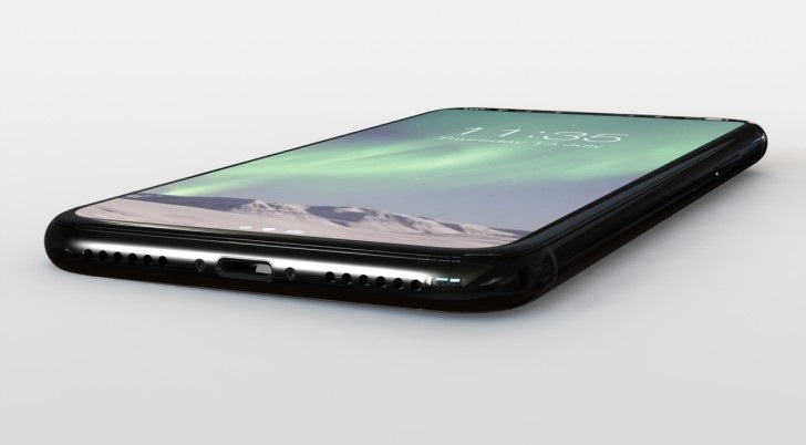 Cạnh dưới iPhone 8