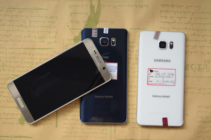Hình ảnh Samsung Galaxy Note 5: Tổng thể