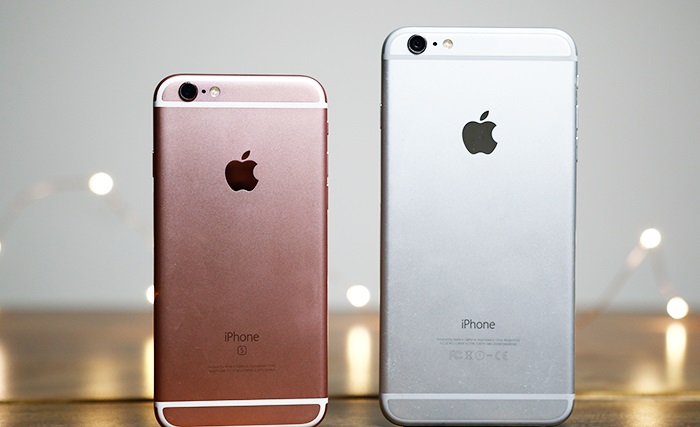 iPhone 6S Lock với iPhone 6 Plus: Thiết kế