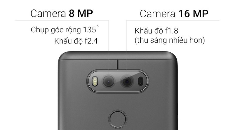 Camera LG V20 2 SIM