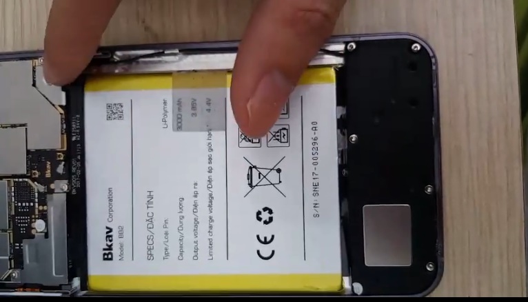 Viên pin Bphone 2017