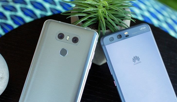 So sánh LG G6 và Huawei P10