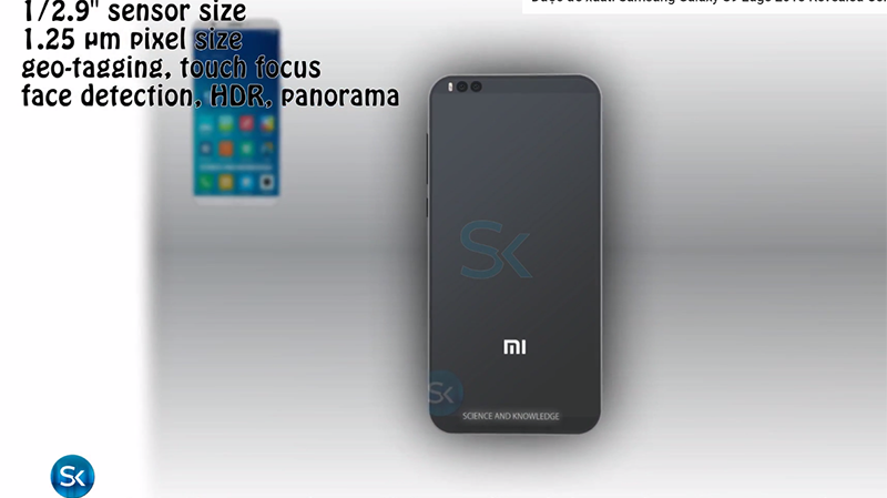 Camera Xiaomi Mi 6C