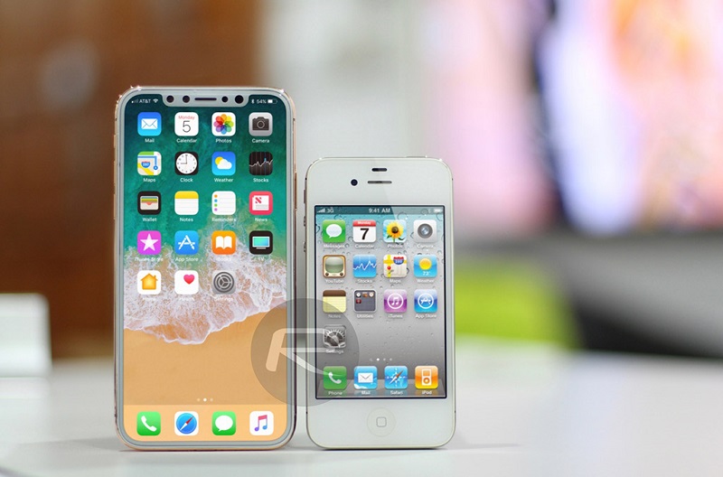iPhone 8 vs iPhone 4
