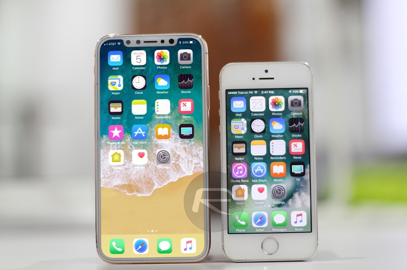 iPhone 8 vs iPhone 5/5s