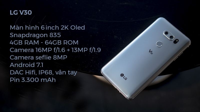 Cấu hình LG V30