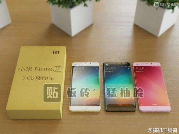 Xiaomi Mi Note 2 sẽ có bản Pro với 8GB RAM!
