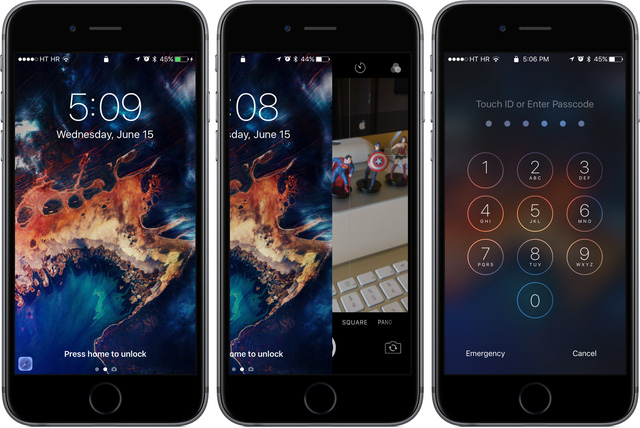 Cách mở khóa mới trên iOS 10.