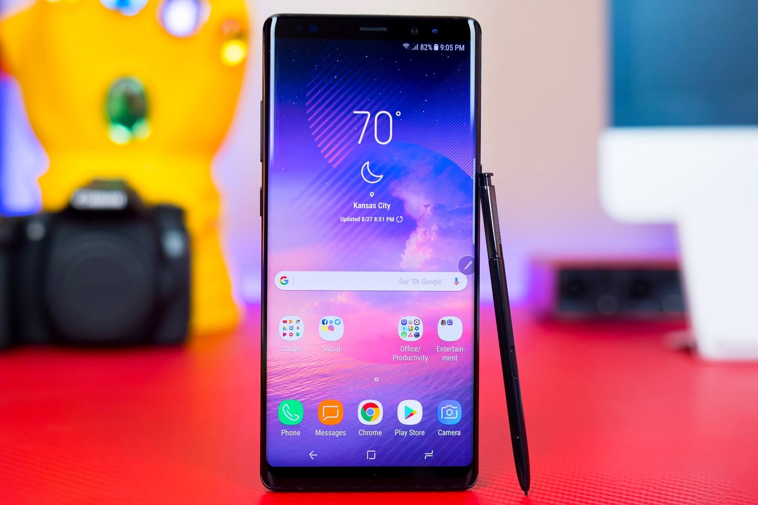 Thay màn hình và mặt kính Samsung Galaxy Note 8